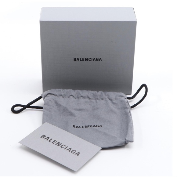 Balenciaga Everyday Mini Trifold Glitter Wallet - Picture 6 of 16